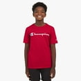 thumbnail image 1 of Boys 8-20 Champion® Classic Logo Signature Short Sleeve Tee Color: Red Size: LARGE, 1 of 4