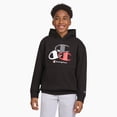 thumbnail image 1 of Boys 8-20 Champion® Long Sleeve Graphic Hoodie Color: Black Size: LARGE, 1 of 4