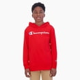 thumbnail image 1 of Boys 8-20 Champion® Signature Long Sleeve Hooded Tee Color: Red Size: LARGE, 1 of 4