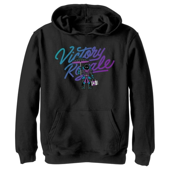 Fortnite Raven Victory Royale Hoodie for Boys - Black,
