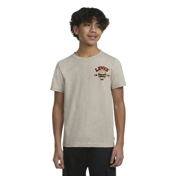 Levi's Little and Big Boys Graphic Tee with Short Sleeves, Sizes 4-20