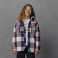 thumbnail image 1 of Levi's Boys Faux Shearling Lined Hooded Shacket, Sizes 8-20, 1 of 4