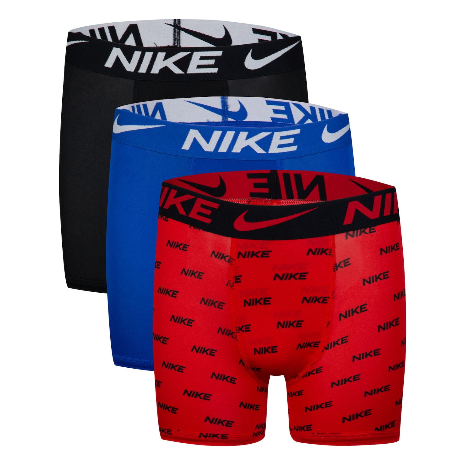 Boys 8 20 Nike Dri FIT Boxers 3 Pack Color Camo Orange Size SMALL Walmart