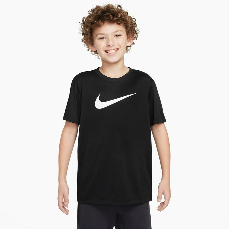 Boys 8 20 Nike Legend Big Kids Dri FIT T Shirt Color Black Size X LARGE