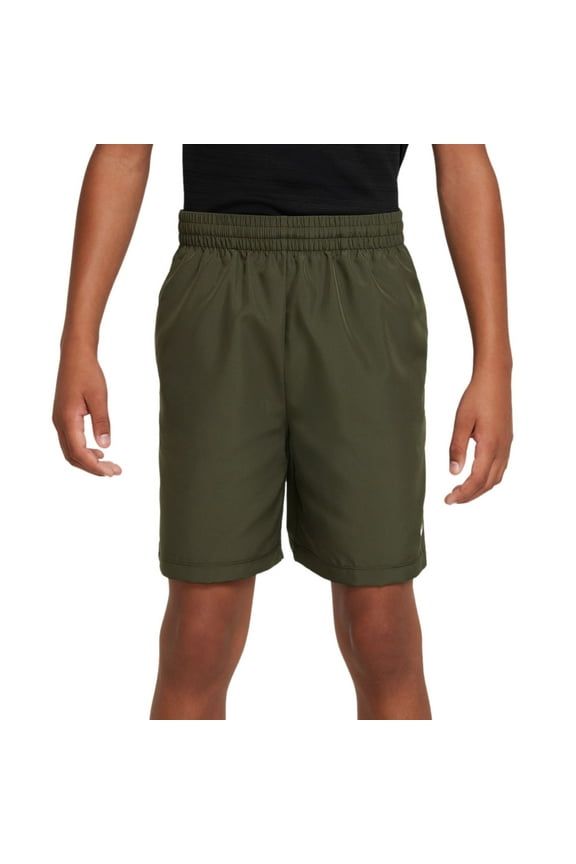 Boys 8-20 Nike Woven Shorts Color: Cargo Khaki Size: MEDIUM