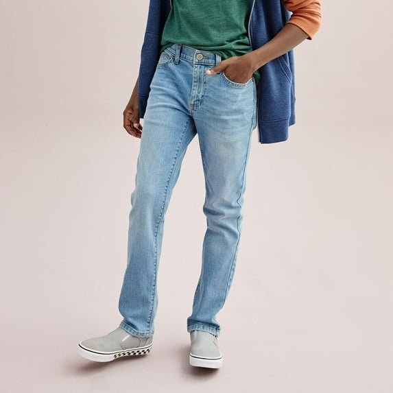 Boys 8-20 Sonoma Goods For Life® Straight-Fit Flexwear Denim Jeans in Regular & Husky Sizes