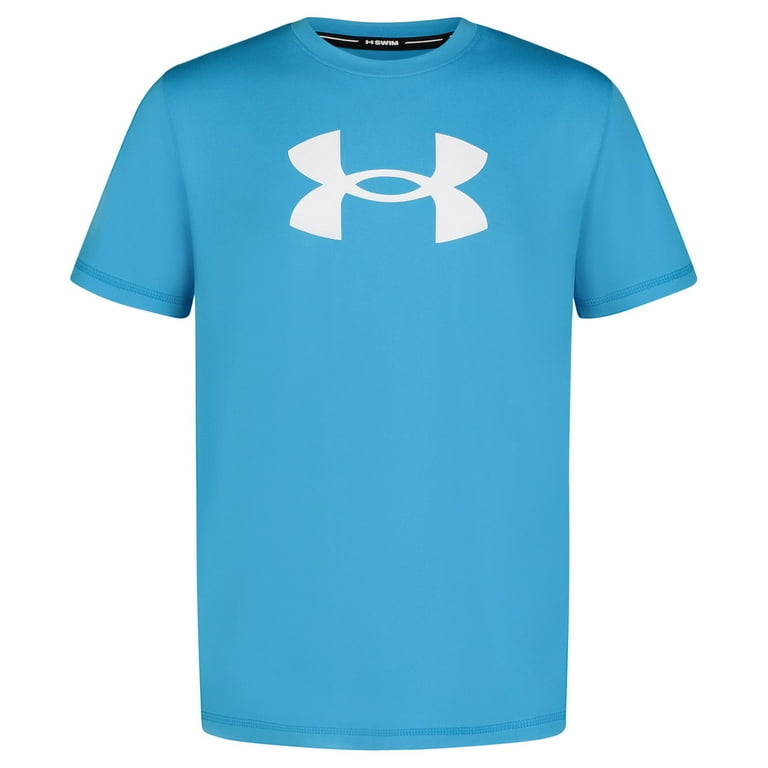 Under armour swim shirt youth best sale