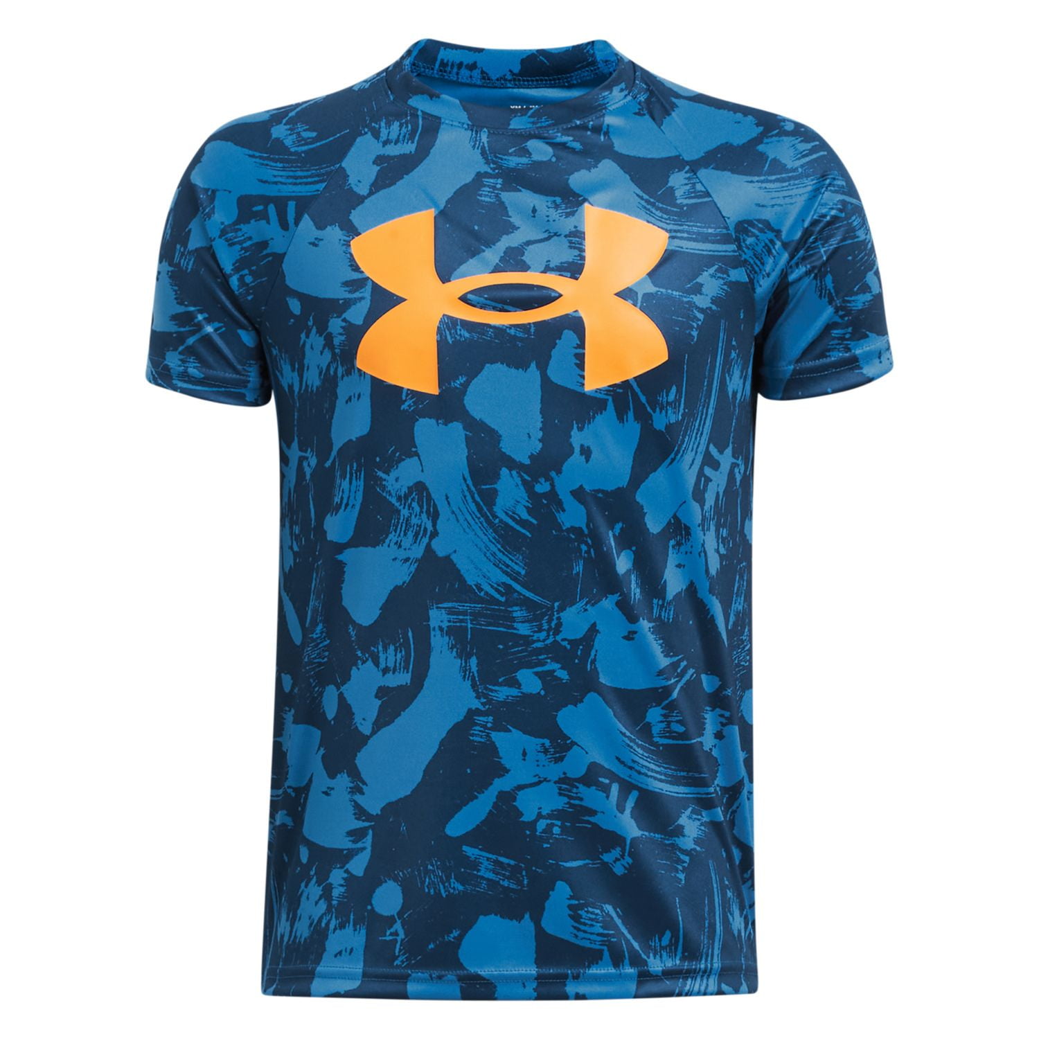 Under Armour Boys Tech Big Logo Printed Short-Sleeve T-Shirt, (406 ...