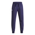 thumbnail image 1 of Boys 8-20 Under Armour Rival Fleece Joggers Color: Midnight Navy White Size: SMALL, 1 of 3