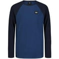 thumbnail image 1 of Boys 8-20 Under Armour UA Raglan Thermal Tee Color: Blue Size: X LARGE, 1 of 2