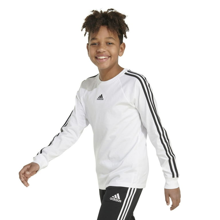 Boys adidas long sleeve top hot sale