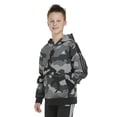 thumbnail image 1 of Boys 8-20 adidas Camo Stripe Hoodie in Regular & Husky Color: Black Size: X LARGE, 1 of 4