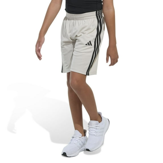 Boys 8-20 adidas Classic Three-Stripe Shorts in Regular & Husky Color: Alumina Size: MEDIUM