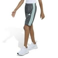 thumbnail image 1 of Boys 8-20 adidas Classic Three-Stripe Shorts in Regular & Husky Color: Grey Blue Size: LARGE, 1 of 4