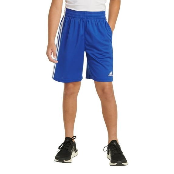 Boys 8-20 adidas Classic Three-Stripe Shorts Color: Semi Lucid Blue Size: LARGE