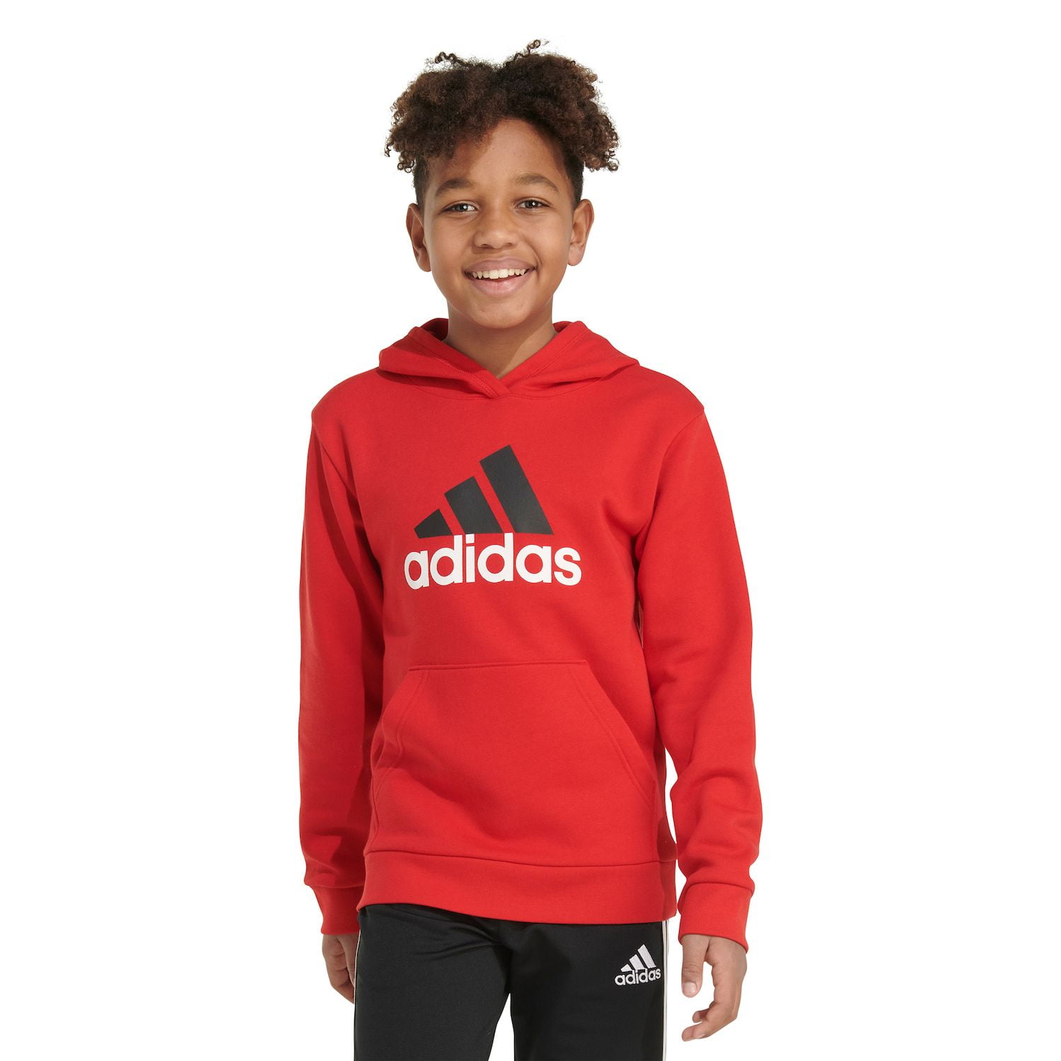 Boys 8 20 adidas Essential Hoodie in Regular Husky Color Semi Lucid Blue Size X LARGE Walmart