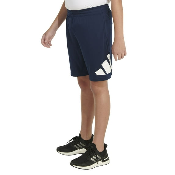 Boys 8-20 adidas Big Logo Shorts in Regular & Husky Color: Collegiate Navy Size: LARGE