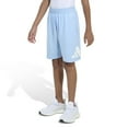 thumbnail image 1 of Boys 8-20 adidas Essential Performance Shorts in Regular & Husky Color: Glow Blue Size: LARGE, 1 of 4