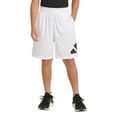 thumbnail image 1 of Boys 8-20 adidas Essential Performance Shorts in Regular & Husky Color: White Size: X LARGE, 1 of 4