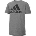 thumbnail image 1 of Boys 8-20 adidas Graphic Tee Color: Charcoal Gray Size: MEDIUM, 1 of 4