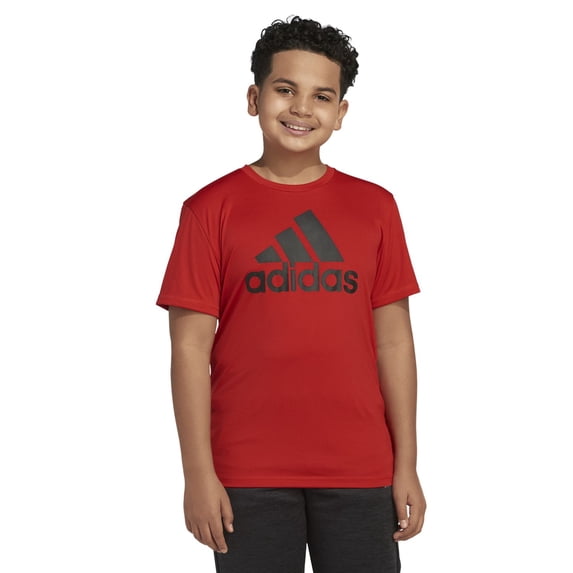 Boys 8-20 adidas Graphic Tee Color: Scarlet Size: LARGE