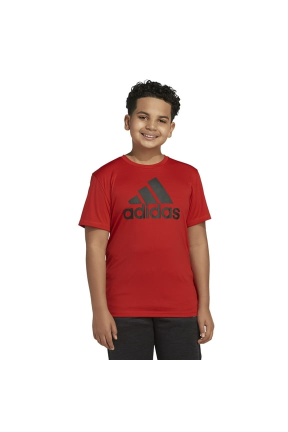 Boys 8-20 adidas Graphic Tee Color: Scarlet Size: X LARGE