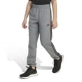 thumbnail image 1 of Boys 8-20 adidas Heather Elastic Cuff Jogger Pants in Regular & Husky Color: Charcoal Gray Size: MEDIUM, 1 of 4