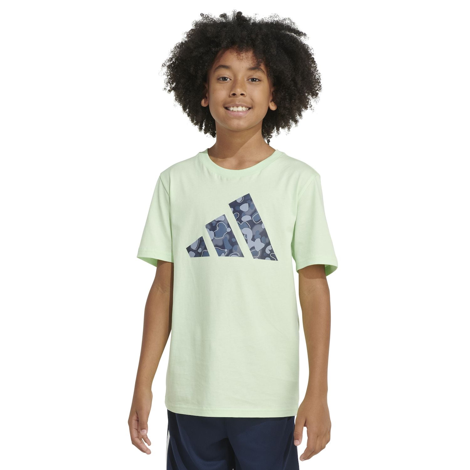 adidas camo label tee