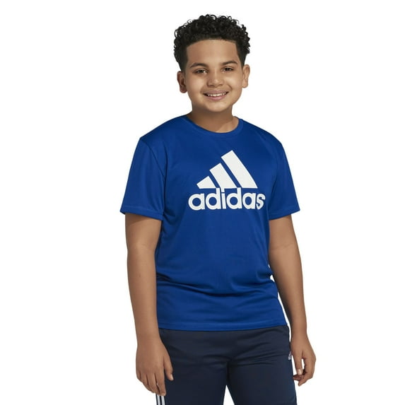 Boys 8-20 adidas Graphic Tee Color: Royal Blue Size: M PLUS
