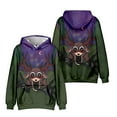 thumbnail image 1 of Boys 99 Nights In The Forest 3D Figure Hoodie Kids 99 Nights In The Forest Character Group Hoody, 1 of 2