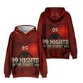 thumbnail image 1 of Boys 99 Nights In The Forest 3D Figure Hoodie Kids 99 Nights In The Forest Character Group Hoody, 1 of 2
