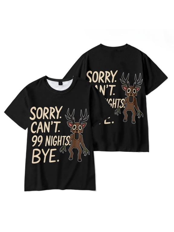 Boys 99 Nights In The Forest 3D Figure Printed T-Shirt for Fans Gift Boys 99 Nights In The Forest Sweatshirt