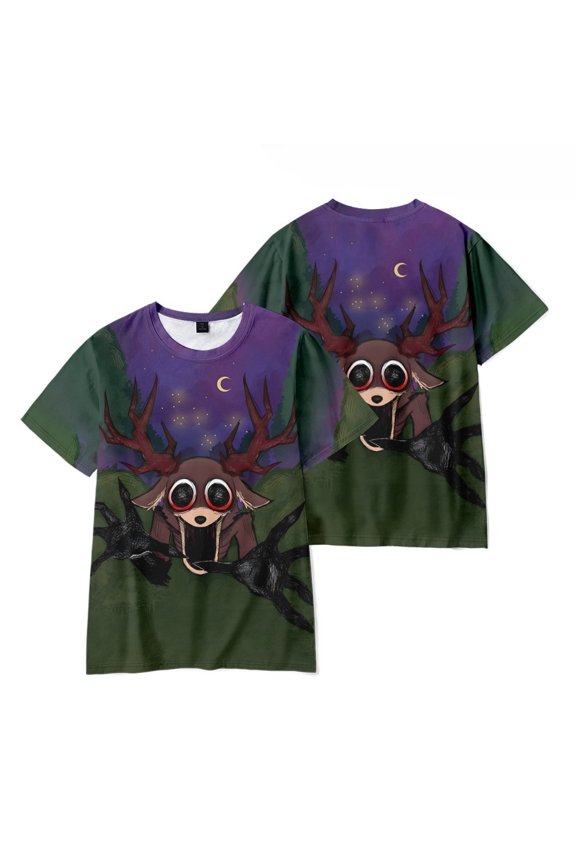 Boys 99 Nights In The Forest 3D Figure Printed T-Shirt for Fans Gift Boys 99 Nights In The Forest Sweatshirt