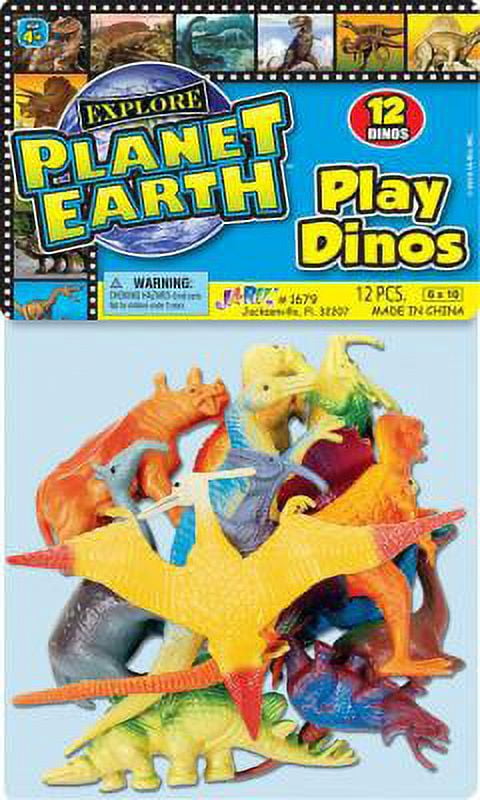 Ja-Ru Planet Earth Play Dinos - 12 CT Ja-Ru(75656016798): customers reviews  @
