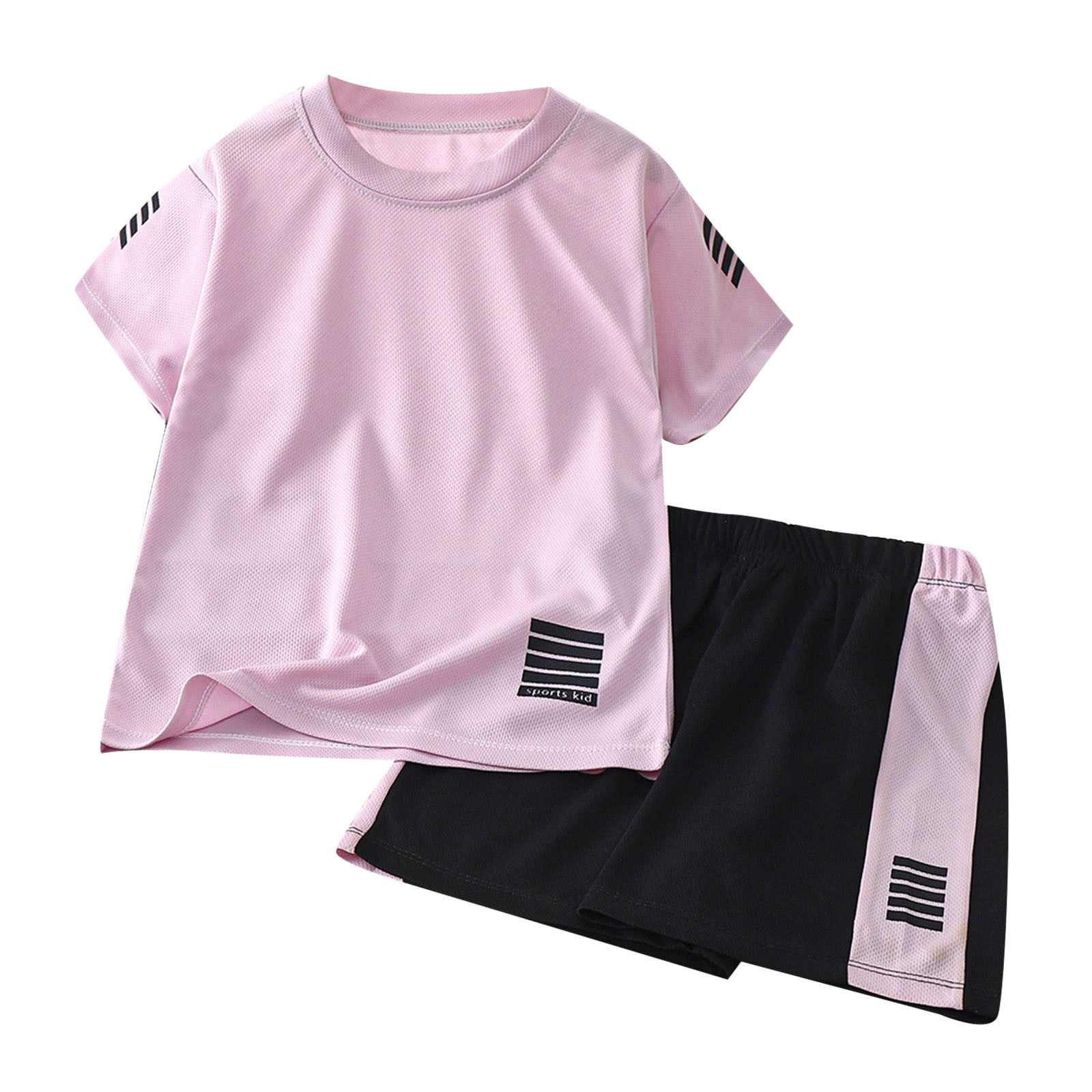 Boys Magenta Polo T-Shirt and Shorts Set – Summer Cool Look for Kids main image 0