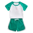 thumbnail image 1 of Boys' Active Shorts Set Quick Drying Shirt Short Sets Kids 6-7 Years Boys Shorts, 1 of 2