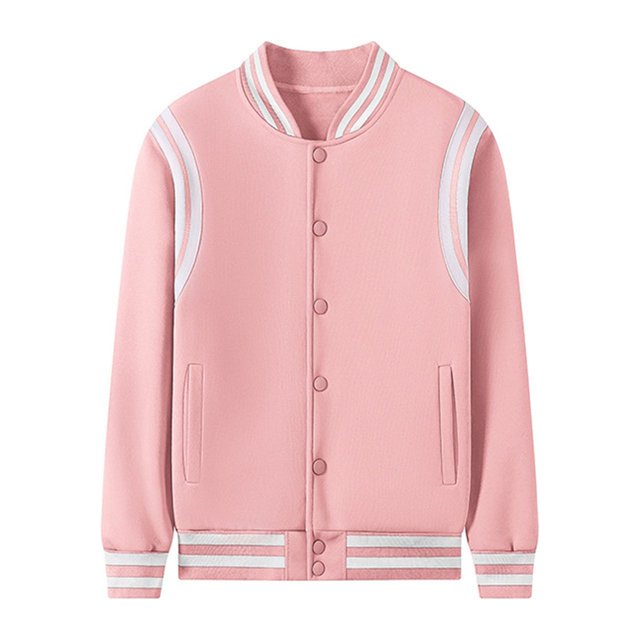 Boys And Girls' Campus Baseball Jacket Hip Hop Slim Fit Sports Autumn