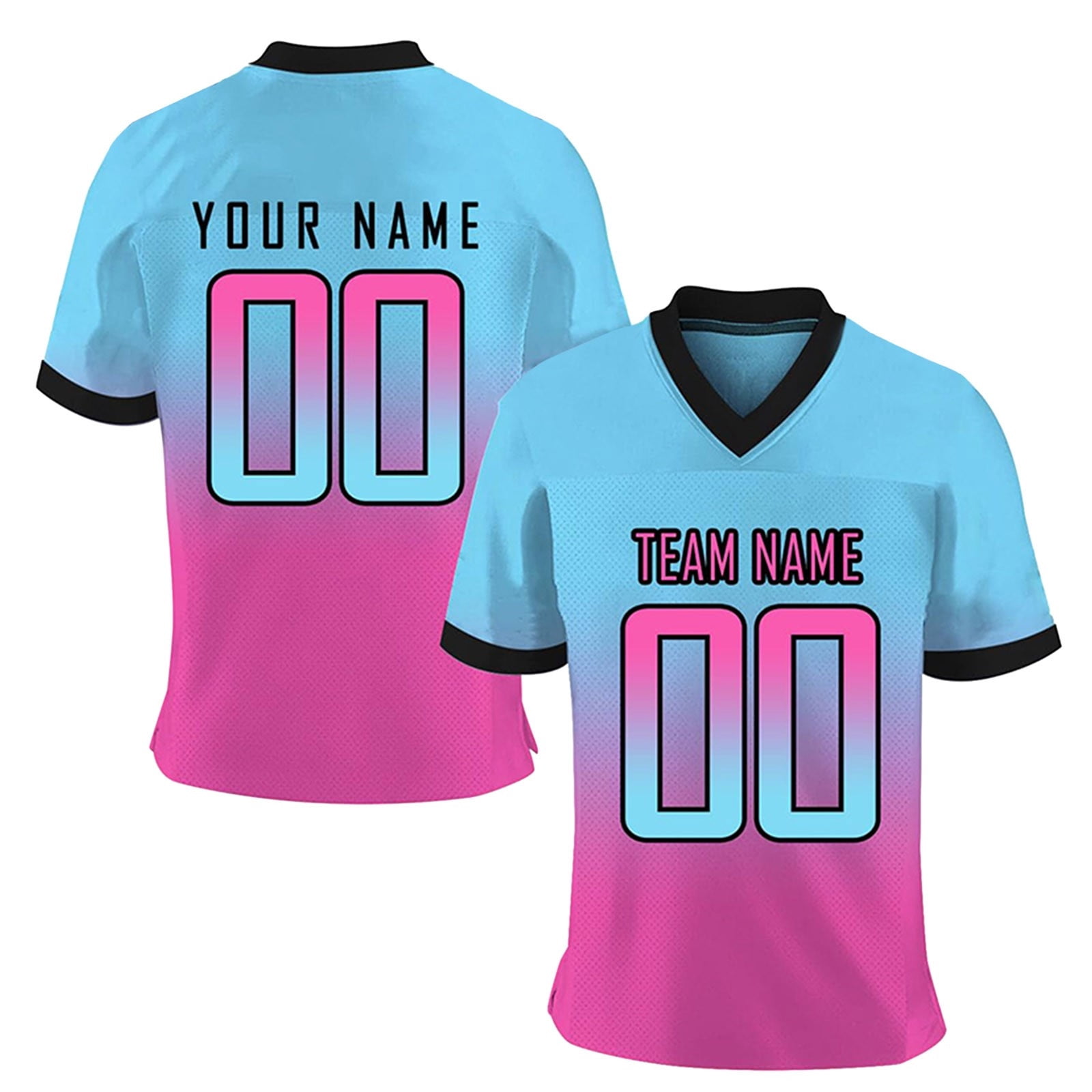 Boys And Girls Casual Custom Personal Name Digital T Shirt Top DIY (1Y ...