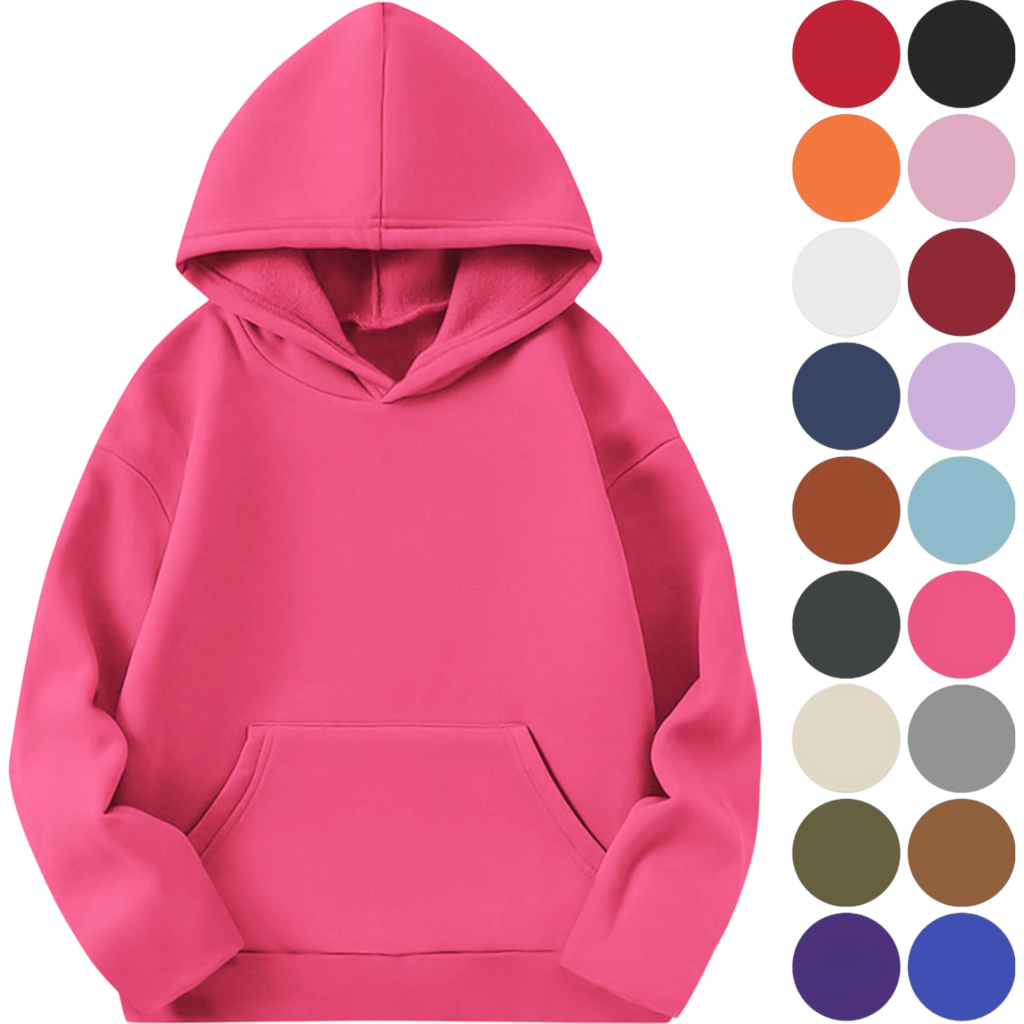 Boys And Girls Hooded Sweatshirt Pullover Casual Long Sleeve Hoodies Cute Oversized Fleece Pocket Sweatshirt Tops: Reviewed for Real Life