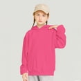 thumbnail image 1 of Boys And Girls Loose Fit Hoodie Pullover with Front Pocket Trendy Long Sleeve Sweatshirt Fall Winter Outwear, 1 of 8