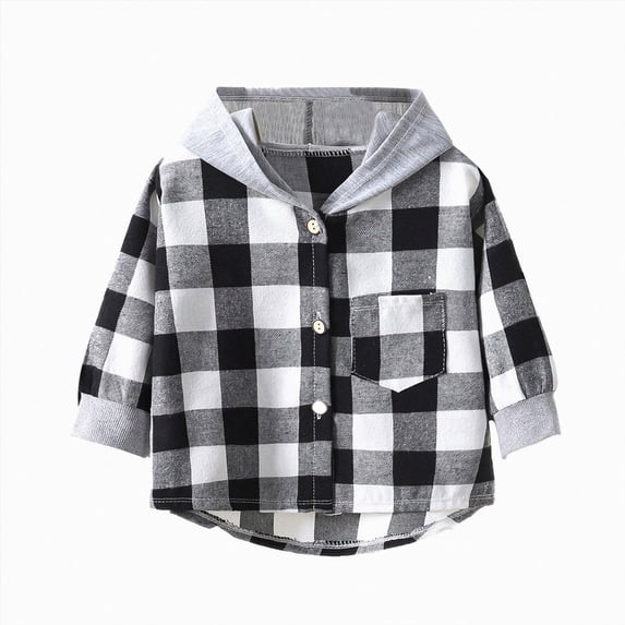 Boys' And Toddler Long Sleeve Button Up Shirt 6-12 Months 12-24 Months 2t 3t 4t 5t 6t 7t 8t 9t Children A 4-5 Years