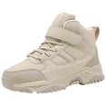 thumbnail image 1 of Boys Ankle Snow Boots Toddler Kids Winter Warm Slip On Waterproof Hiking Boots Outdoor Non Slip Walking Shoes, 1 of 4