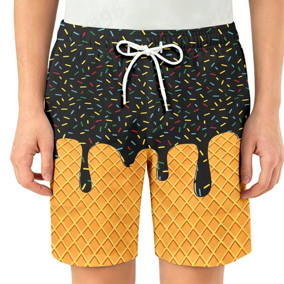 Boys Athletic Casual Shorts Gym Shorts Elastic Waist with Pockets, Summer Sports Outdoor Homewear for Kids Size 2-9Y
