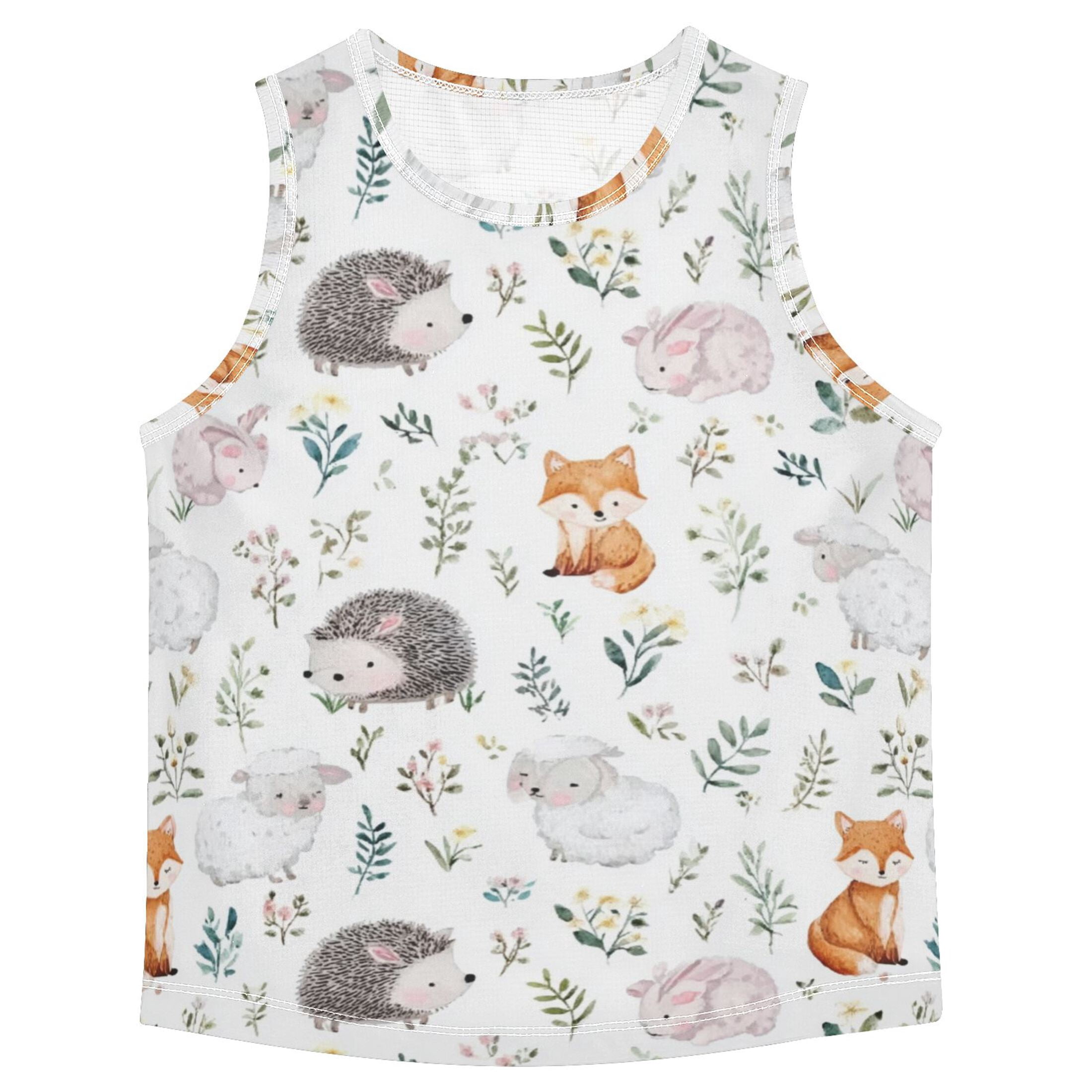 Boys Athletic Quick Dry Tank Tops Boys' Sleeveless T-Shirts Kids ...