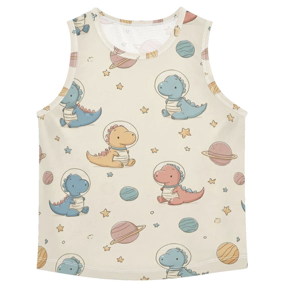 Boys Athletic Quick Dry Tank Tops Boys' Sleeveless T-Shirts Kids ...