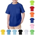 thumbnail image 1 of Boys' Athletic Shirts & Tees Short Sleeve Rash Guard for Boys UV Protection Baseball Shirts for Boys 10-11 Years, 1 of 4
