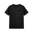 thumbnail image 1 of Boys Athletic Short Sleeve T Shirts Kids Quick Dry Sports Performance Tees Tops, 1 of 3