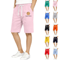 thumbnail image 1 of Boys Athletic Shorts Drawstring Elastic Waist Basketball Printed Breathable Soft Summer Play Gym Workout Shorts,Sizes 1-12, 1 of 8