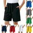 thumbnail image 1 of Boys Athletic Shorts Elastic Waistband Breathable Mesh Running Gym Basketball Workout Shorts Kids Summer Casual Shorts, 1 of 4