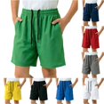 thumbnail image 1 of Boys Athletic Shorts Elastic Waistband Breathable Mesh Running Gym Basketball Workout Shorts Kids Summer Casual Shorts, 1 of 4